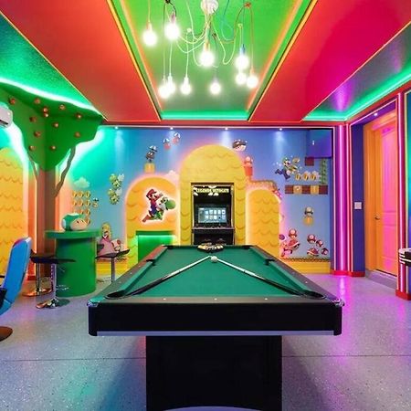 Gorgeous Home W Game Room Heated Pool Spa Orlando Exterior foto