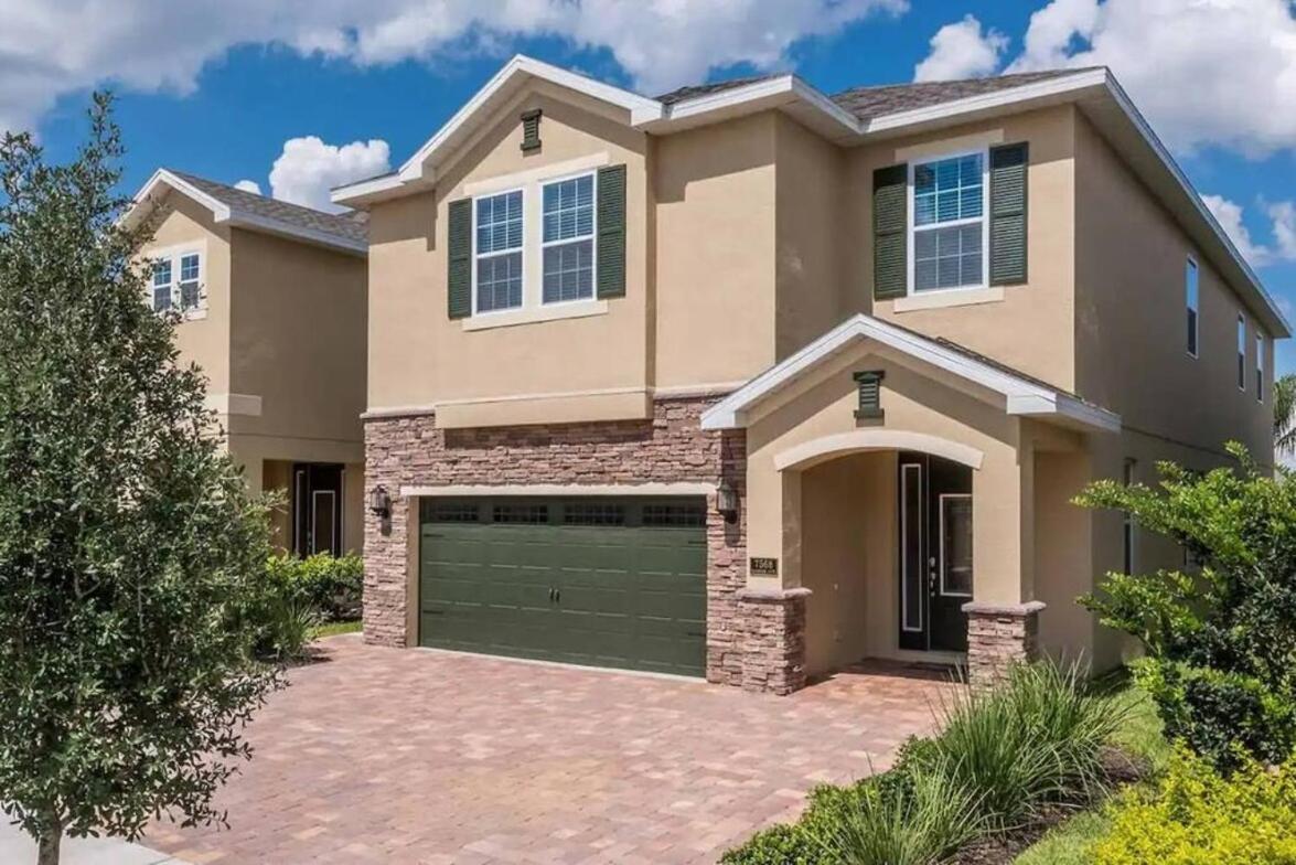 Gorgeous Home W Game Room Heated Pool Spa Orlando Exterior foto