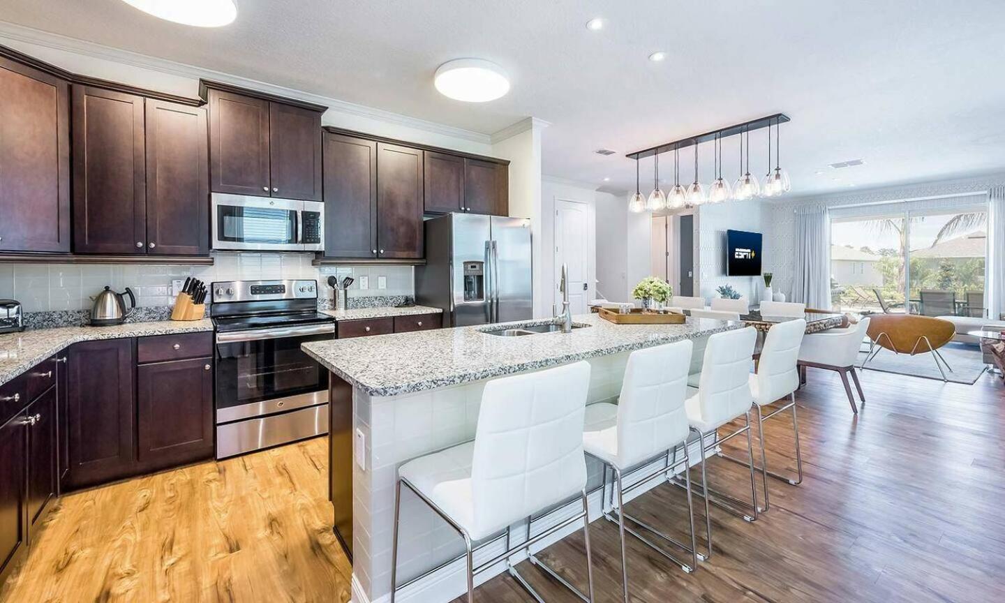 Gorgeous Home W Game Room Heated Pool Spa Orlando Exterior foto