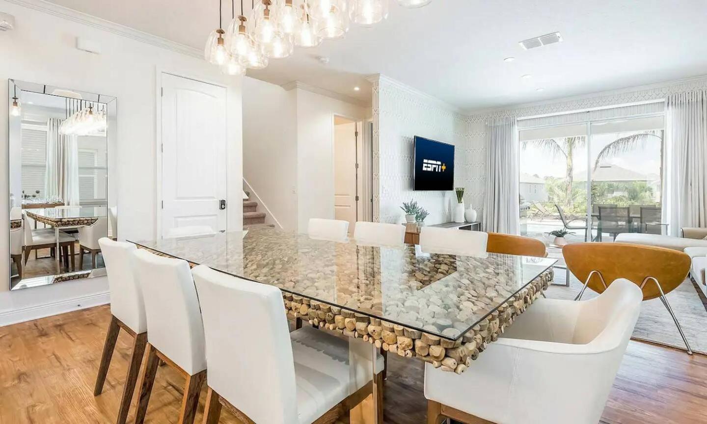 Gorgeous Home W Game Room Heated Pool Spa Orlando Exterior foto